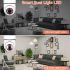 Cámara HD E27 5G Wifi Visión Nocturna Seguimiento Automático Audio Bidireccional Cobertura 360° Hogar Inteligente