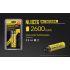 Batería Recargable Nitecore 18650 NL1826 2600mAh 3.7V Ligera Compacta Ideal para Dispositivos Electrónicos
