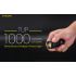 Linterna compacta Nitecore TUP 1000 lúmenes LED XP-L HD V6 recargable USB luz portátil senderismo OLED