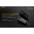 Linterna compacta Nitecore TUP 1000 lúmenes LED XP-L HD V6 recargable USB luz portátil senderismo OLED