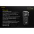 Linterna compacta Nitecore TUP 1000 lúmenes LED XP-L HD V6 recargable USB luz portátil senderismo OLED