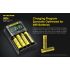 Nitecore UMS4 Cargador USB Inteligente 4 Ranuras con Carga Rápida USB-C para Entusiastas de Baterías