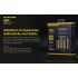 Nitecore UMS4 Cargador USB Inteligente 4 Ranuras con Carga Rápida USB-C para Entusiastas de Baterías