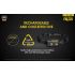 Descubre Nitecore NU25 Faro XP-G2 S3 LED de 360 lúmenes recargable ideal para iluminación exterior y camping