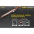 Linterna LED Nitecore P30 XP-L HI V3 1000 lúmenes haz 618 metros linterna de alto rendimiento búsqueda y rescate