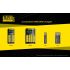 Batería recargable NITECORE NL2140HP 4000mAh 3.6V alta descarga eficiencia ideal linternas alta potencia