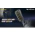 Linterna de llavero Nitecore T4K 4000 lúmenes carga USB-C potente y ligera para iluminación exterior