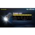 Linterna de llavero Nitecore T4K 4000 lúmenes carga USB-C potente y ligera para iluminación exterior
