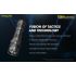 Linterna táctica Nitecore P20IX LED 4 x XP-L2 V6 4000 lúmenes recargable con USB-C modo estroboscópico ideal camping