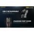 Linterna táctica Nitecore P20IX LED 4 x XP-L2 V6 4000 lúmenes recargable con USB-C modo estroboscópico ideal camping