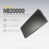 Banco de Energía Nitecore NB20000 20000mAh Cargador Portátil QC Doble Puerto USB USB-C Ligero y Duradero