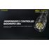 Linterna táctica Nitecore P10iX 4000 lúmenes potente para exteriores con 158 metros de alcance y alta durabilidad