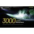 NITECORE P35i linterna recargable 3000 lúmenes con sistema de doble haz para búsqueda y rescate ultra largo alcance
