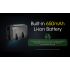 NITECORE NU25 UL linterna frontal LED recargable 400 lúmenes con carga USB-C diseño compacto para aventureros