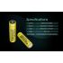 Nitecore 18650 NL1836 3600mAh Batería Recargable Li-ion | Alta Capacidad, 3.6V para Linternas