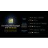 Linterna recargable Nitecore MH12 Pro 3300 lúmenes USB-C alta luminosidad para aventuras al aire libre