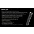 Linterna recargable Nitecore MH12 Pro 3300 lúmenes USB-C alta luminosidad para aventuras al aire libre