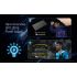 Linterna LED NITECORE HU2000 2000 lúmenes linterna frontal recargable USB-C ideal para exteriores y camping