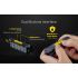 Linterna LED NITECORE HU2000 2000 lúmenes linterna frontal recargable USB-C ideal para exteriores y camping