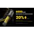 NITECORE HC70 UHE linterna frontal USB-C recargable 1600 lúmenes para iluminación profesional y aventuras