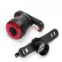 Luz Trasera LED ROCKBROS Q5 Impermeable IPx6 para Bicicletas Seguridad con Detección de Vibración y Frenado