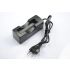Cargador de Batería Recargable 18650 UltraFire portátil color negro carga rápida segura AC 100V-240V barato