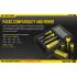 Cargador Nitecore D4 con pantalla LCD cargar baterías Li-Ion 18650 14500 26650 seguridad carga avanzada