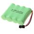 4 Uds. Batería Ni-MH AA 4.8V 1800mAh SM Recargable Alto Rendimiento Coche Juguete Barco Eco