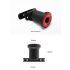 Xlite100 Luz Trasera Inteligente para Bicicleta LED COB Super Brillante Lente Red BEES Seguridad Visual Recargable