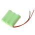 Nueva batería 3.6V 2/3 AAA recargable 400mAh Ni-MH fuente de energía sostenible y rendimiento fiable