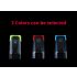 Luces de Bicicleta 2x T6 2400 Lúmenes USB Recargable Alto Brillo Seguridad en Ciclismo Seis Modos de Luz