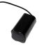 Paquete duradero con batería 8.4V interfaz DC 5521 4 celdas premium 18650 para luces de bicicleta y ciclismo