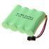 Batería Recargable 4,8V AA 1800mAh Ni-MH con Enchufe SM Alta Capacidad para Juguetes Rendimiento Ecológico