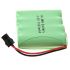 Batería Recargable 4,8V AA 1800mAh Ni-MH con Enchufe SM Alta Capacidad para Juguetes Rendimiento Ecológico