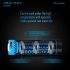Batería IMALENT MRB-217P40 4000mAh con carga Tipo-C para linternas y gadgets electrónicos diseño avanzado