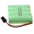 4 Uds. Batería Ni-MH AA 4.8V 1800mAh SM Recargable Alto Rendimiento Coche Juguete Barco Eco