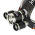 Boruit RJ-3000 Faro LED para camping luz blanca T6 luz verde XPE R5 1000 lúmenes diseño duradero impermeable