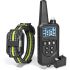 Collar de entrenamiento impermeable para perros con pantalla LCD modos de vibración y niveles de choque ajustables