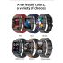 Reloj inteligente ET550, glucosa en sangre, ECG, temperatura corporal, presión arterial, oxígeno en sangre, frecuencia cardíaca, llamada Bluetooth, rastreador de actividad física