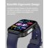 ET570 Reloj inteligente de glucosa en sangre ECG Frecuencia cardíaca Presión arterial Smartwatch