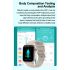 ET570 Reloj inteligente de glucosa en sangre ECG Frecuencia cardíaca Presión arterial Smartwatch