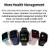 ET570 Reloj inteligente de glucosa en sangre ECG Frecuencia cardíaca Presión arterial Smartwatch