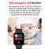 ET570 Reloj inteligente de glucosa en sangre ECG Frecuencia cardíaca Presión arterial Smartwatch
