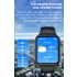ET570 Reloj inteligente de glucosa en sangre ECG Frecuencia cardíaca Presión arterial Smartwatch