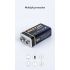 Batería Beston 9V recargable 1000mAh micro USB de iones de litio para RC opción de energía sostenible alta capacidad