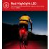 Luz Trasera de Bicicleta Inteligente MEILAN X6 LED de Alto Brillo Impermeable Recargable USB para Seguridad Vial