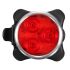 Luz de bicicleta recargable HJ-030 3 LED luz blanca impermeable con 4 modos para seguridad ciclista y visibilidad