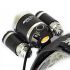 Boruit RJ-3000 Faro LED para camping luz blanca T6 luz verde XPE R5 1000 lúmenes diseño duradero impermeable