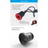 Xlite100 Luz Trasera Inteligente para Bicicleta LED COB Super Brillante Lente Red BEES Seguridad Visual Recargable