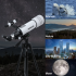 Bossdun telescopio 333X profesional para niños exploración lunar galaxias y ciencia en familia lente 70MM
